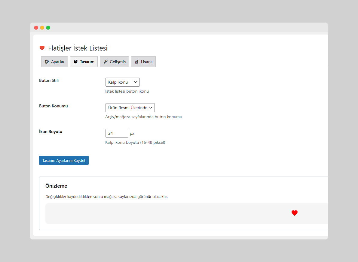 WooCommerce İstek Listesi Eklentisi