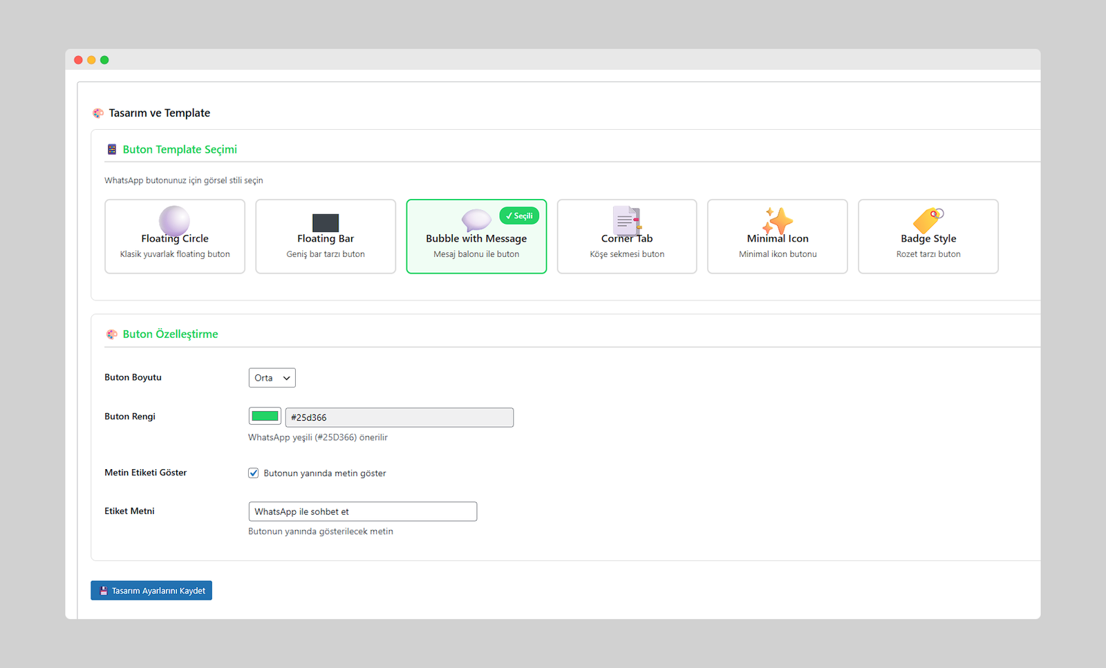WordPress WhatsApp Butonu Eklentisi