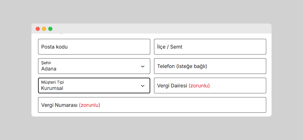 WooCommerce TC Kimlik Vergi Numarası Eklentisi