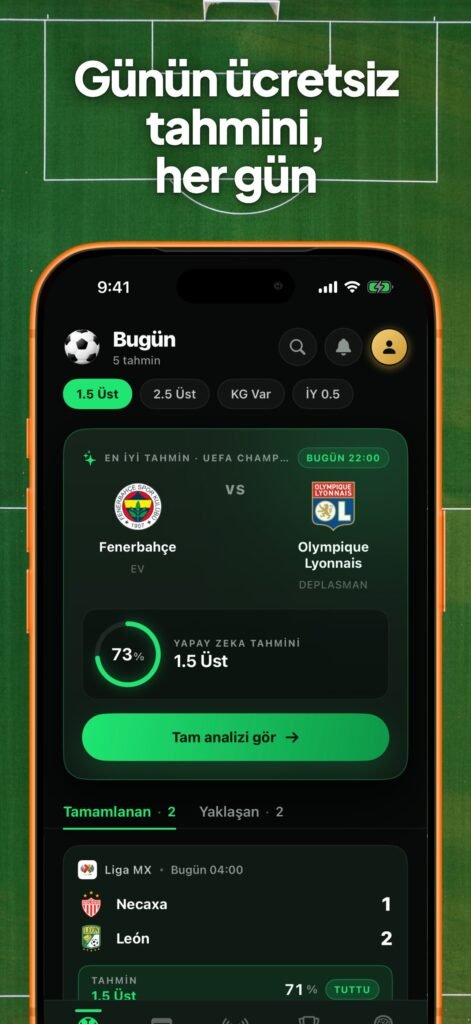 Goalii - Futbol Tahmin - YZ