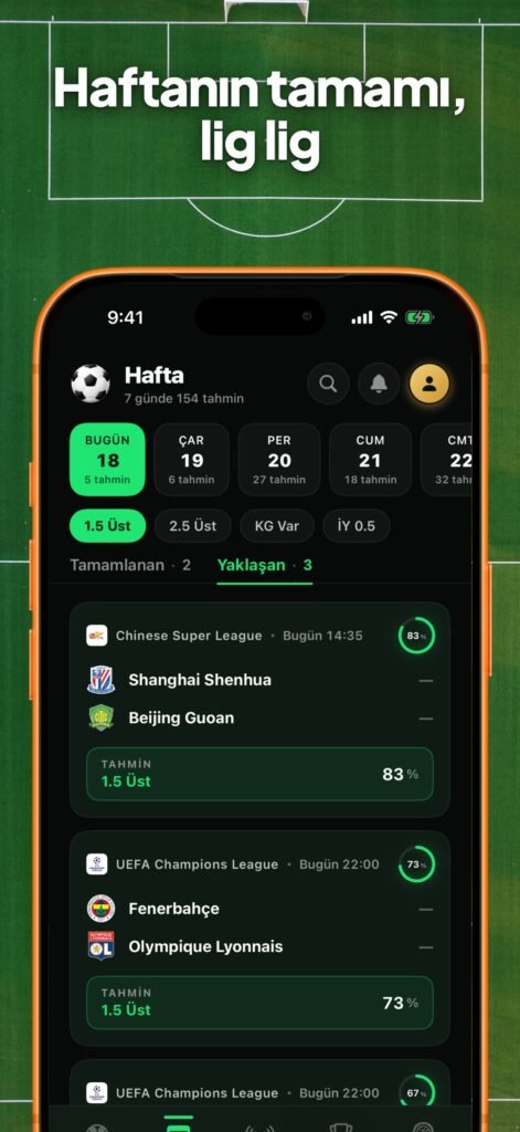 Goalii - Futbol Tahmin - YZ