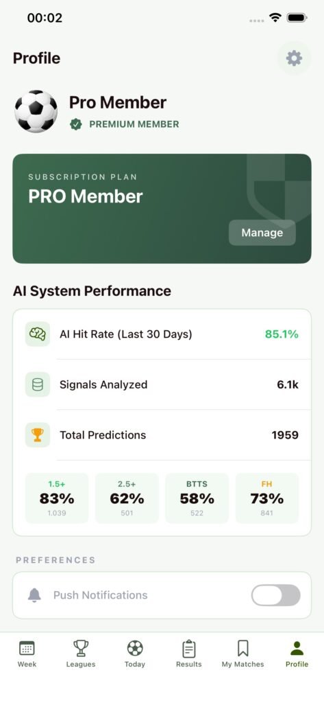 FutbolSkor Ekran Görüntüsü 10