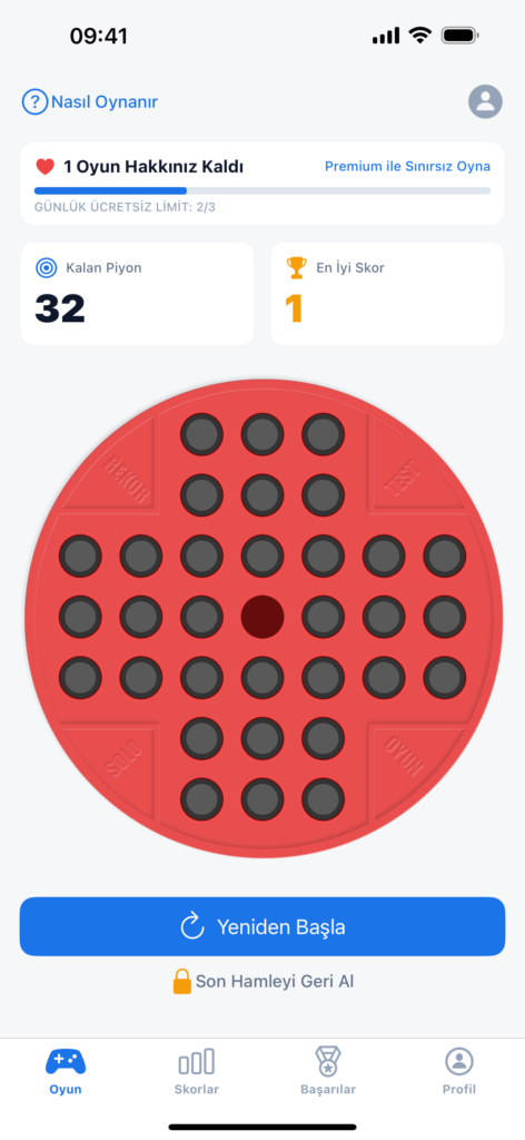SoloTest – Peg Solitaire