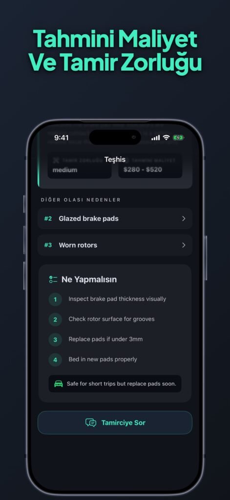Motorii - AI Oto Tamirci